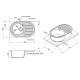 Кухонна мийка Lidz 780x500 / 200 GRA-09 (LIDZGRA09780500200)