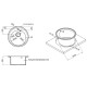 Кухонна мийка Lidz D510 / 200 BLA-03 (LIDZBLA03D510200)