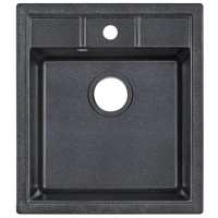 Кухонна мийка Lidz 460х515 / 200 BLA-03 (LIDZBLA03460515200)