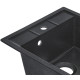Кухонна мийка Lidz 460х515 / 200 BLA-03 (LIDZBLA03460515200)