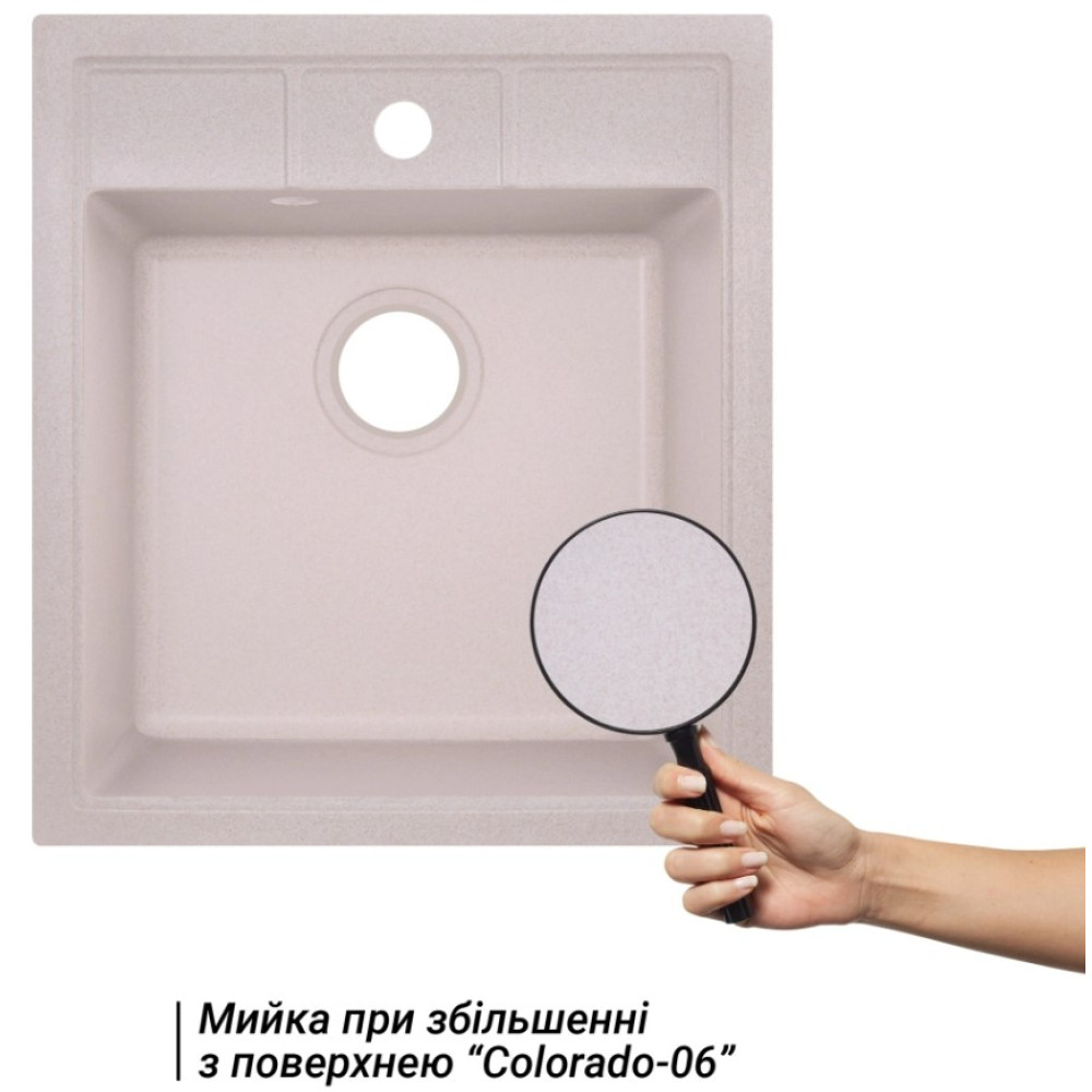 Кухонная мойка Lidz 460х515/200 COL-06 (LIDZCOL06460515200)