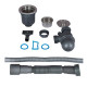 Кухонна мийка Lidz H5050B PVD 3.0/1.0 мм LDH5050BPVD3008