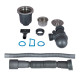 Кухонна мийка Lidz H5050G PVD 3.0/1.0 мм LDH5050GPVD3008