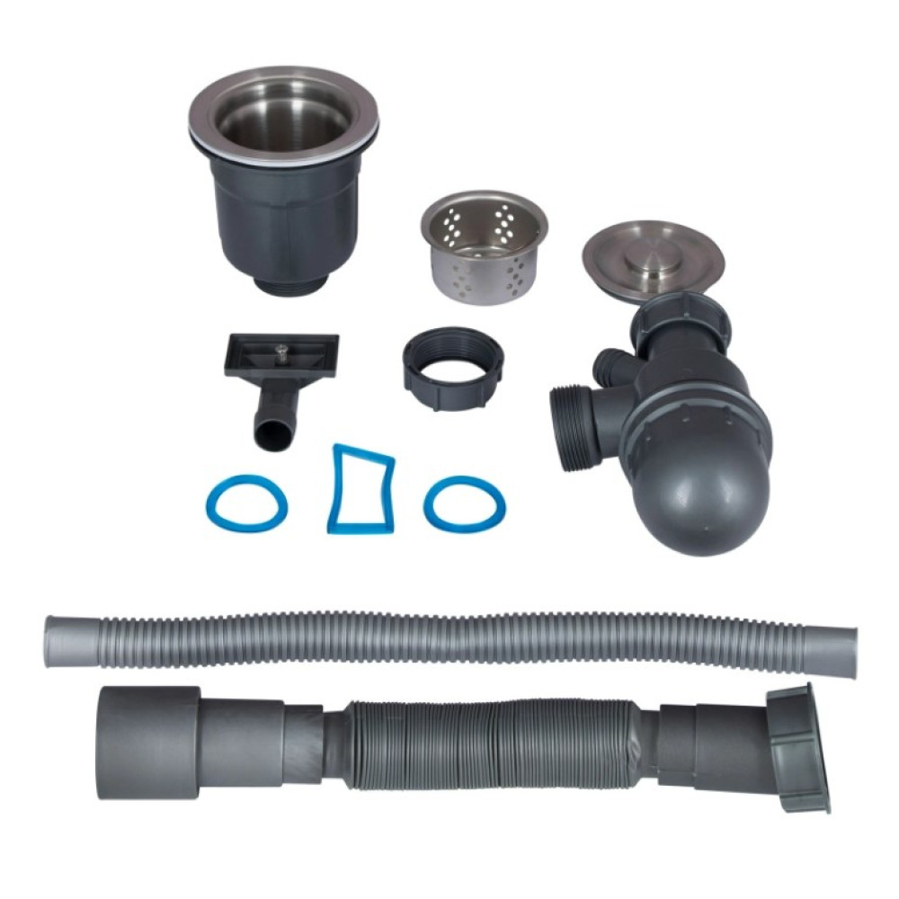 Кухонна мийка Lidz H6050B PVD 3.0/1.0 мм LDH6050BPVD3008