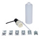 Кухонна мийка Lidz H6050B PVD 3.0/1.0 мм LDH6050BPVD3008