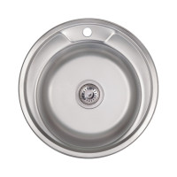 Кухонна мийка Lidz 490-A Polish 0,6 мм (LIDZ490A06POL)