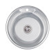 Кухонна мийка Lidz 490-A Decor 0,6 мм (LIDZ490А06DEC)