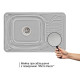 Кухонна мийка Lidz 6642 Micro Decor 0,8 мм (LIDZ664208MICDEC)