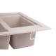 Кухонна мийка Lidz 615x500 / 200 COL-06 (LIDZCOL06615500200)