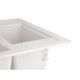 Кухонна мийка Lidz 615x500 / 200 WHI-01 (LIDZWHI01615500200)