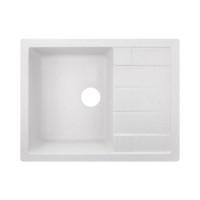 Кухонна мийка Lidz 650x500 / 200 WHI-01 (LIDZWHI01650500200)
