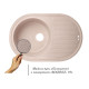 Кухонна мийка Lidz 780x500 / 200 MAR-07 (LIDZMAR07780500200)
