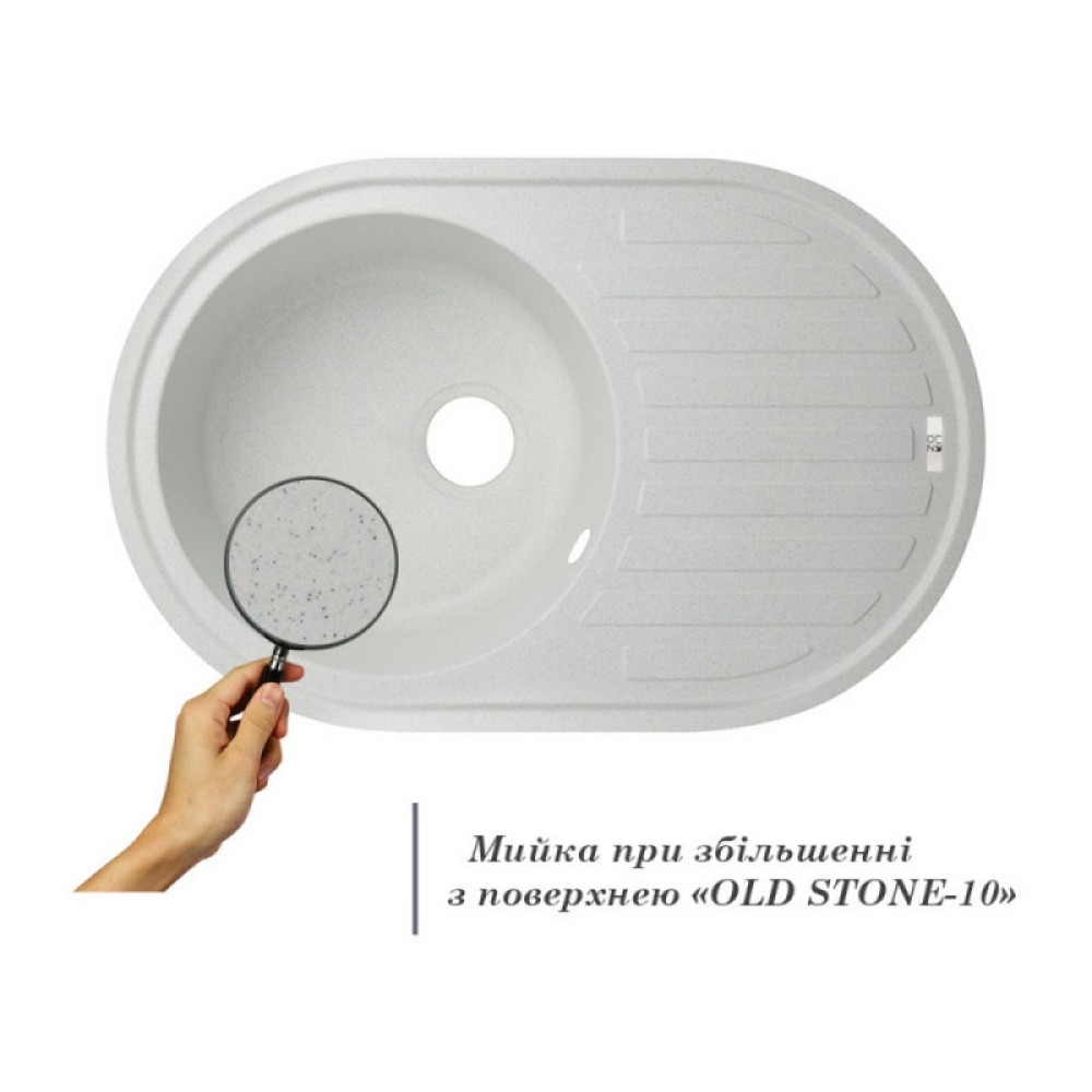 Кухонна мийка Lidz 780x500 / 200 STO-10 (LIDZSTO01780500200)