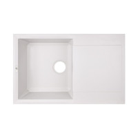Кухонна мийка Lidz 780x495 / 230 WHI-01 (LIDZWHI01790495230)