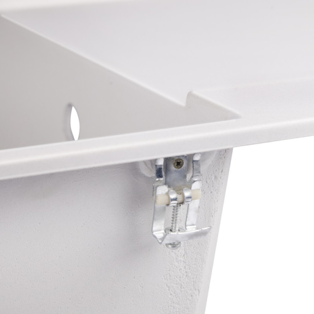 Кухонна мийка Lidz 780x495 / 230 WHI-01 (LIDZWHI01790495230)