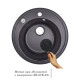 Кухонна мийка Lidz D510 / 200 BLA-03 (LIDZBLA03D510200)