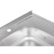 Кухонна мийка Lidz 6060-L Decor 0,6 мм (LIDZ6060LDEC06)