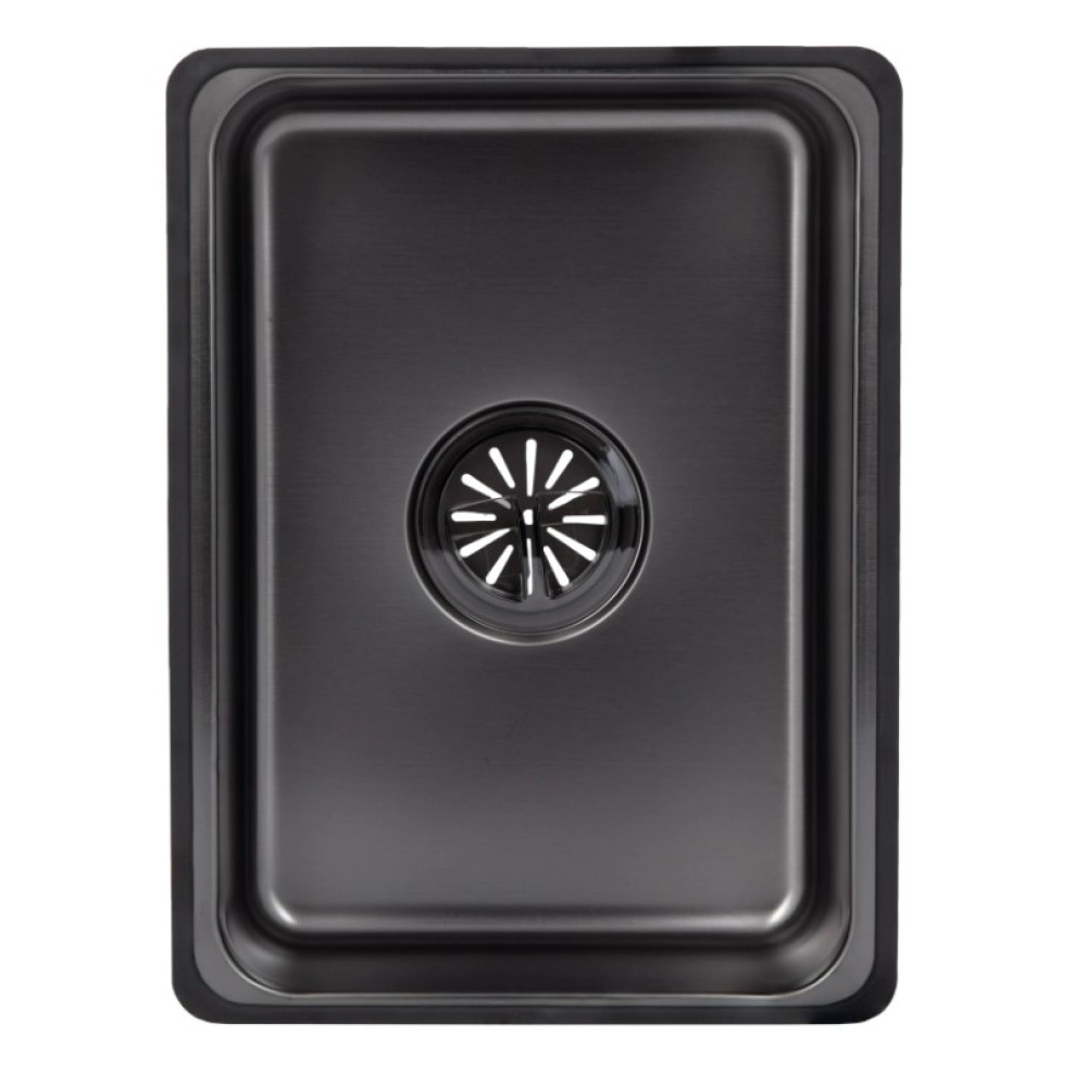 Кухонна мийка інтегрована Lidz Handmade H7545B Decor Black PVD Honeycomb 3,0/1,0 мм LDH7545BDECPVD48373