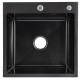 Кухонна мийка інтегрована Lidz Handmade H5050HB Decor Black PVD Honeycomb 2,5/0,5 мм LDH5050BDECPVD48369