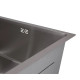 Мийка для кухні інтегрована Lidz Handmade H4843 Brushed Steel 3,0/1,0 мм LDH4843BRU49441