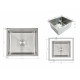Мийка для кухні інтегрована Lidz Handmade H4843 Brushed Steel 3,0/1,0 мм LDH4843BRU49441