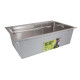 Мойка для кухни встроенная Lidz Handmade H6845 Brushed Steel 3,0/1,0 мм LDH6845BRU49455