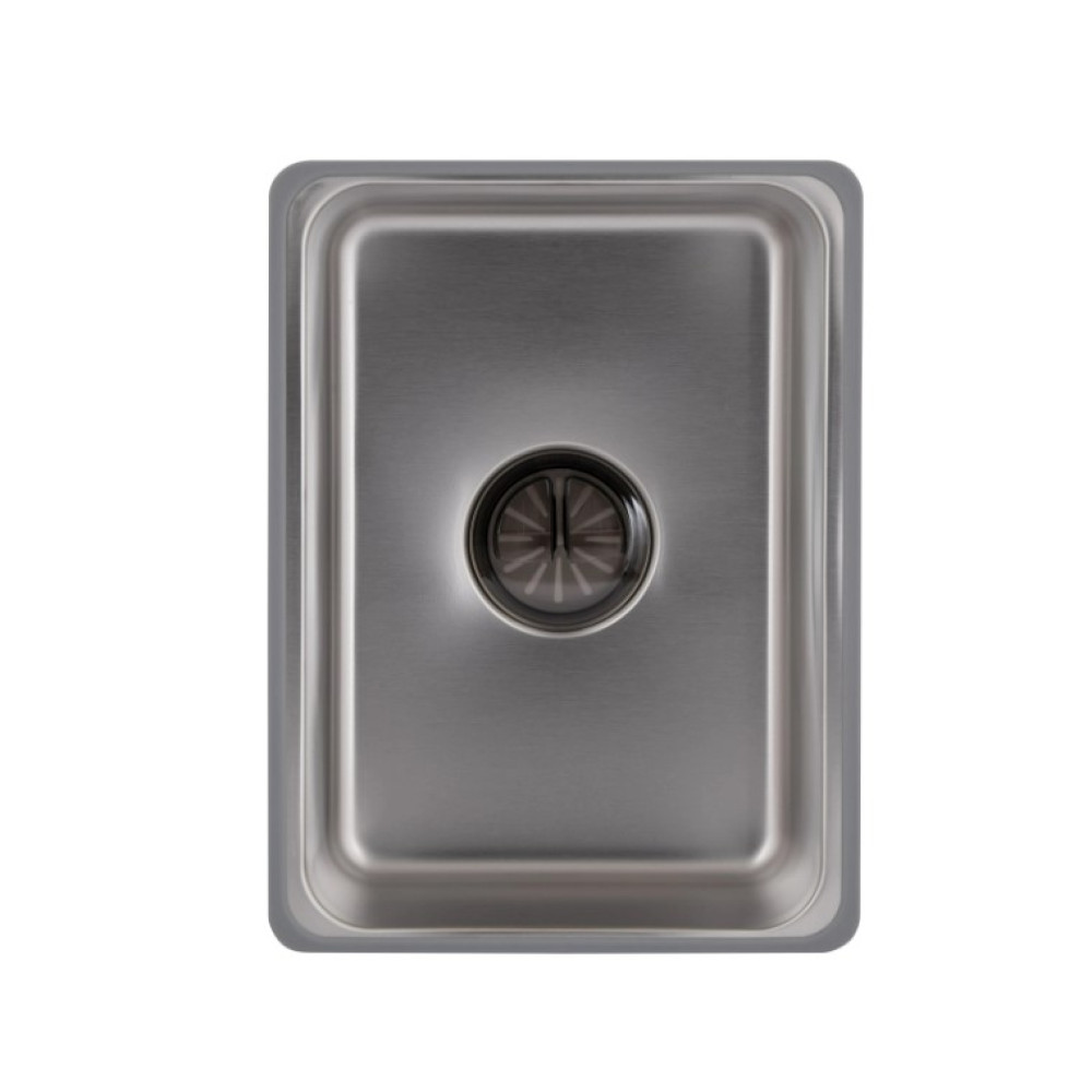 Мойка для кухни встроенная Lidz Handmade H6845 Brushed Steel 3,0/1,0 мм LDH6845BRU49455