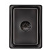 Мойка для кухни встроенная Lidz Handmade H7545B Brushed Black PVD 3,0/1,0 мм LDH7545BRUBLM49458
