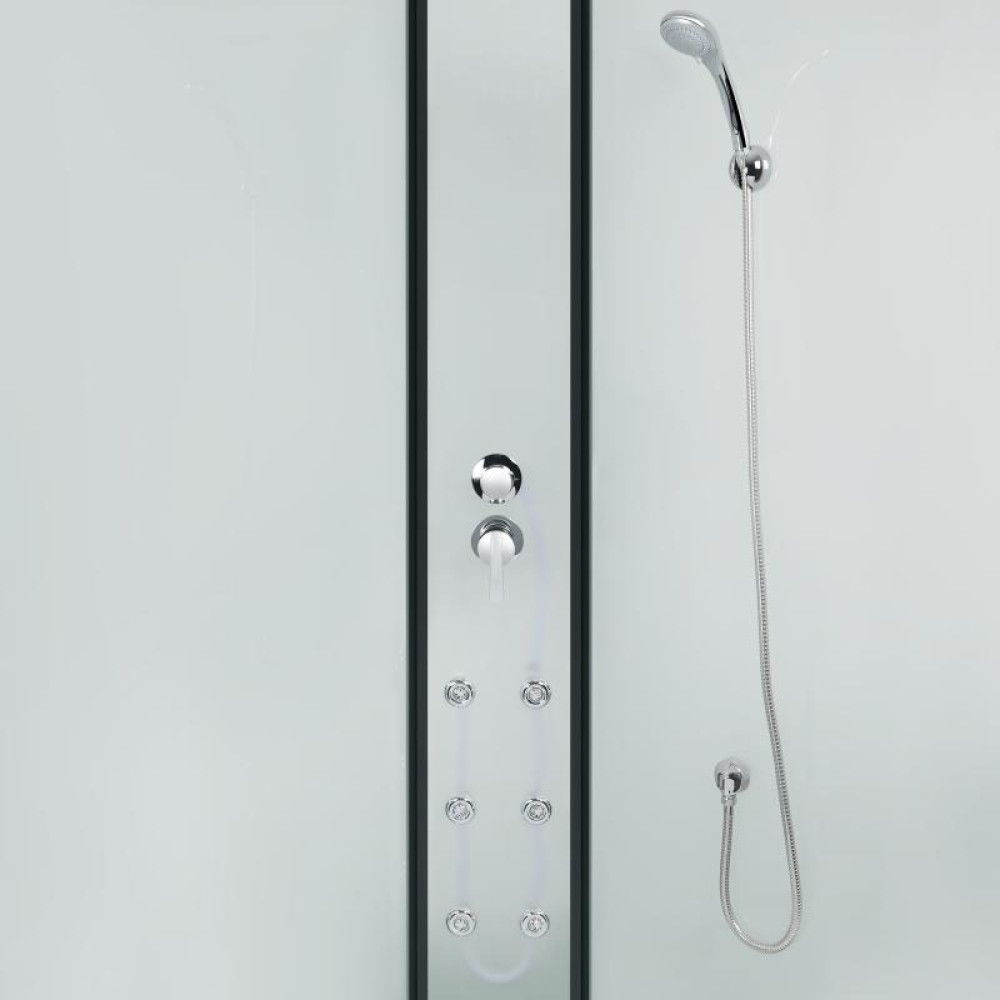 Душовий бокс Lidz Majatek SBM90x90.BLA.HIGH.TR без піддону LMSBM9090BLAHIGHTR2