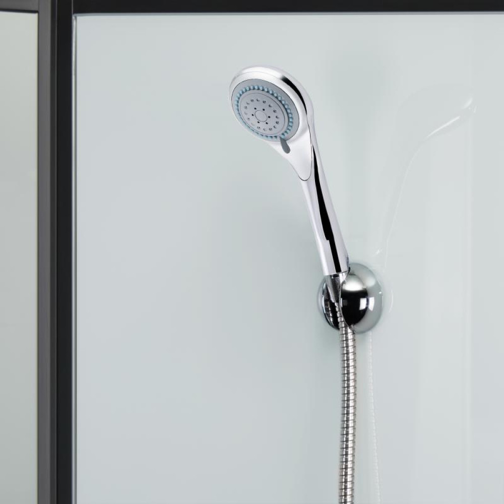 Душовий бокс Lidz Majatek SBM90x90.BLA.HIGH.TR без піддону LMSBM9090BLAHIGHTR2