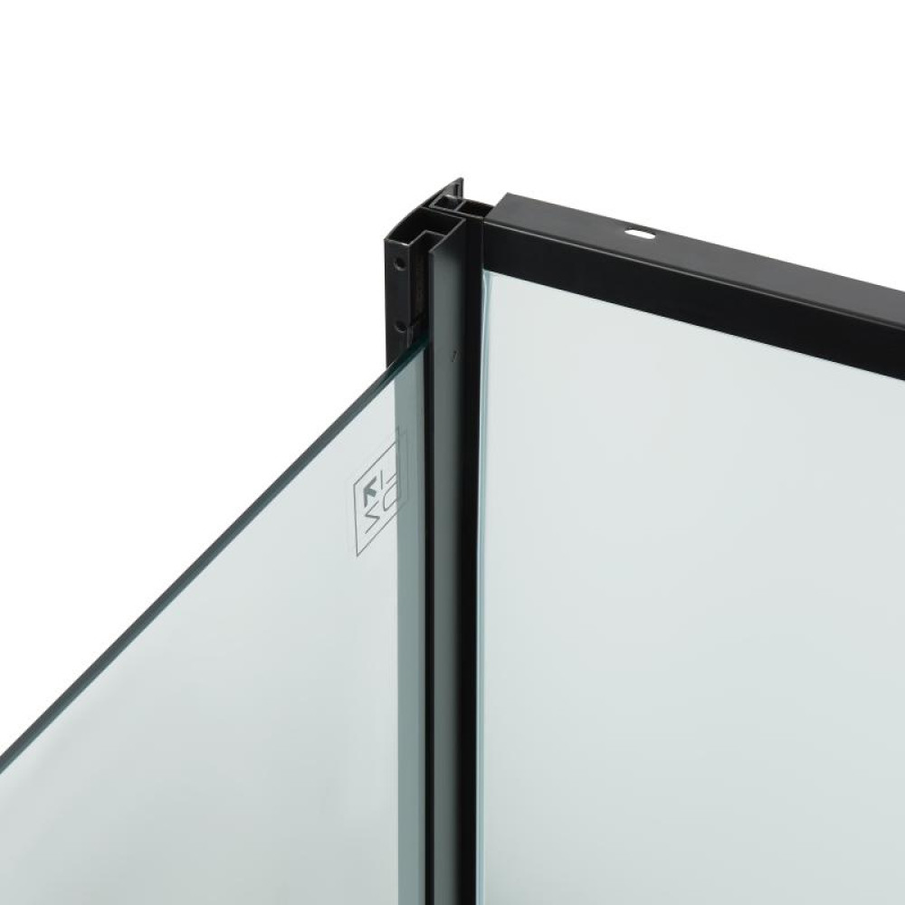 Душовий бокс Lidz Majatek SBM90x90.BLA.HIGH.TR без піддону LMSBM9090BLAHIGHTR2