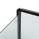 Душовий бокс Lidz Majatek SBM90x90.BLA.HIGH.TR без піддону LMSBM9090BLAHIGHTR2