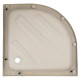 Душевой поддон Lidz Kapielka ST90x90x26, полукруглый LKAST909026