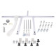 Душевой поддон Lidz Kapielka ST90x90x26, полукруглый LKAST909026