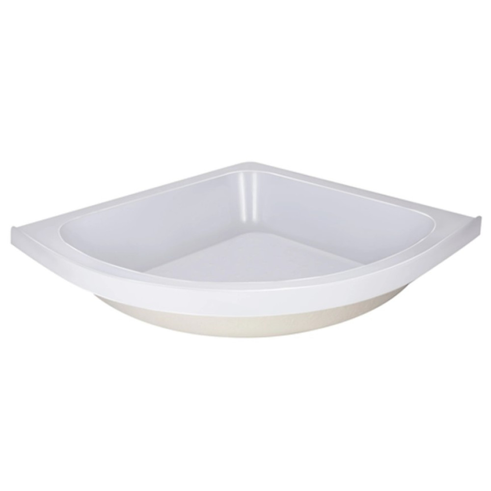 Душовий піддон Lidz Kapielka ST80x80x26, напівкруглий LKAST808026