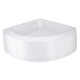 Душовий піддон Lidz Kapielka ST80x80x26, напівкруглий LKAST808026