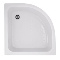 Душовий піддон Lidz Kapielka ST80x80x26, напівкруглий LKAST808026