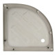 Душовий піддон Lidz Kapielka ST80x80x26, напівкруглий LKAST808026