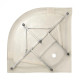 Душовий піддон Lidz KAPIELKA ST90x90x15 LKAST909015
