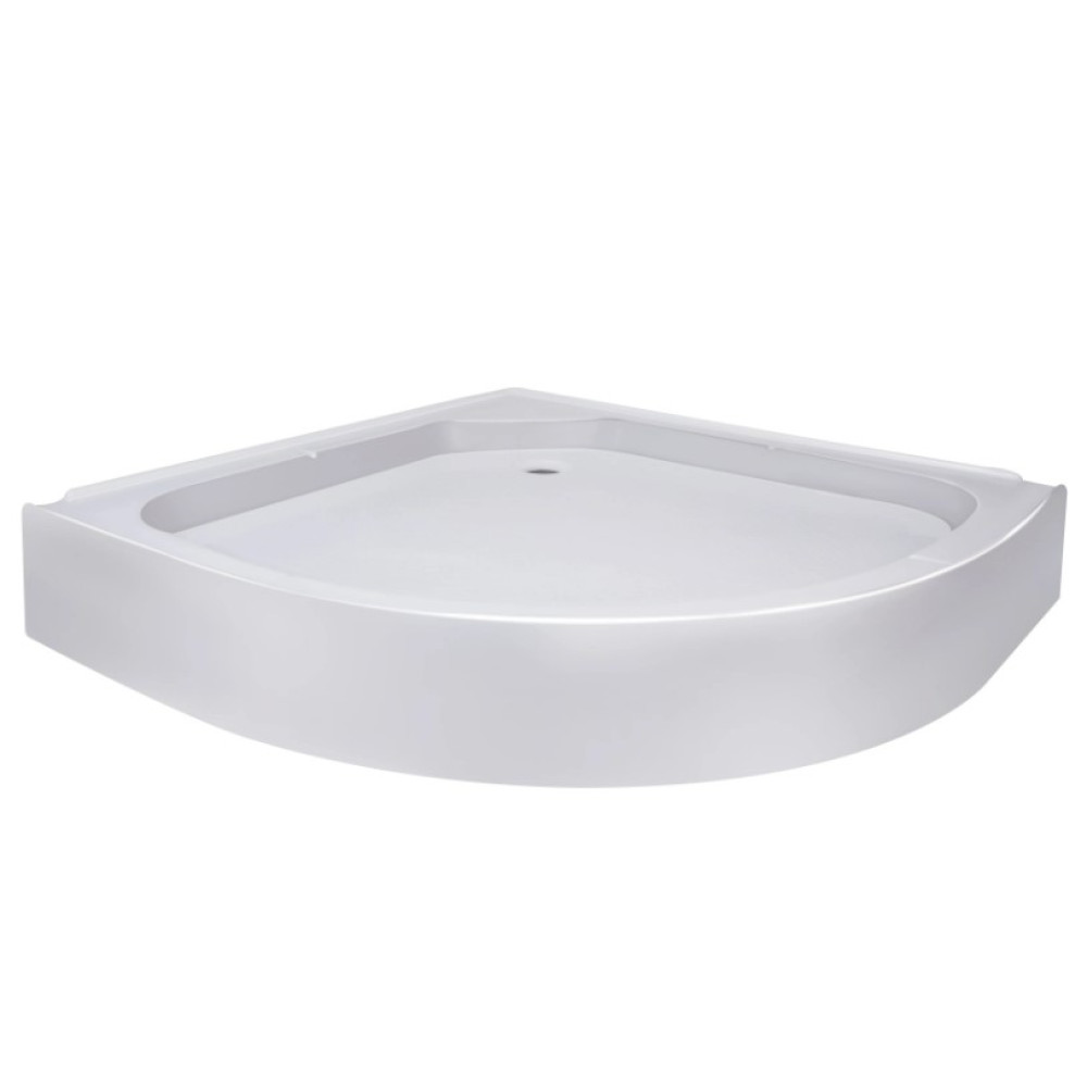 Душевой поддон Lidz Kapielka ST80x80x14, полукруглый LKAST808014
