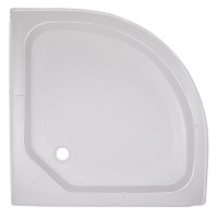 Душовий піддон Lidz Kapielka ST80x80x14, напівкруглий LKAST808014