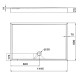 Душевой поддон Lidz Kapielka ST120x80х14, прямоугольный LKAST1208014