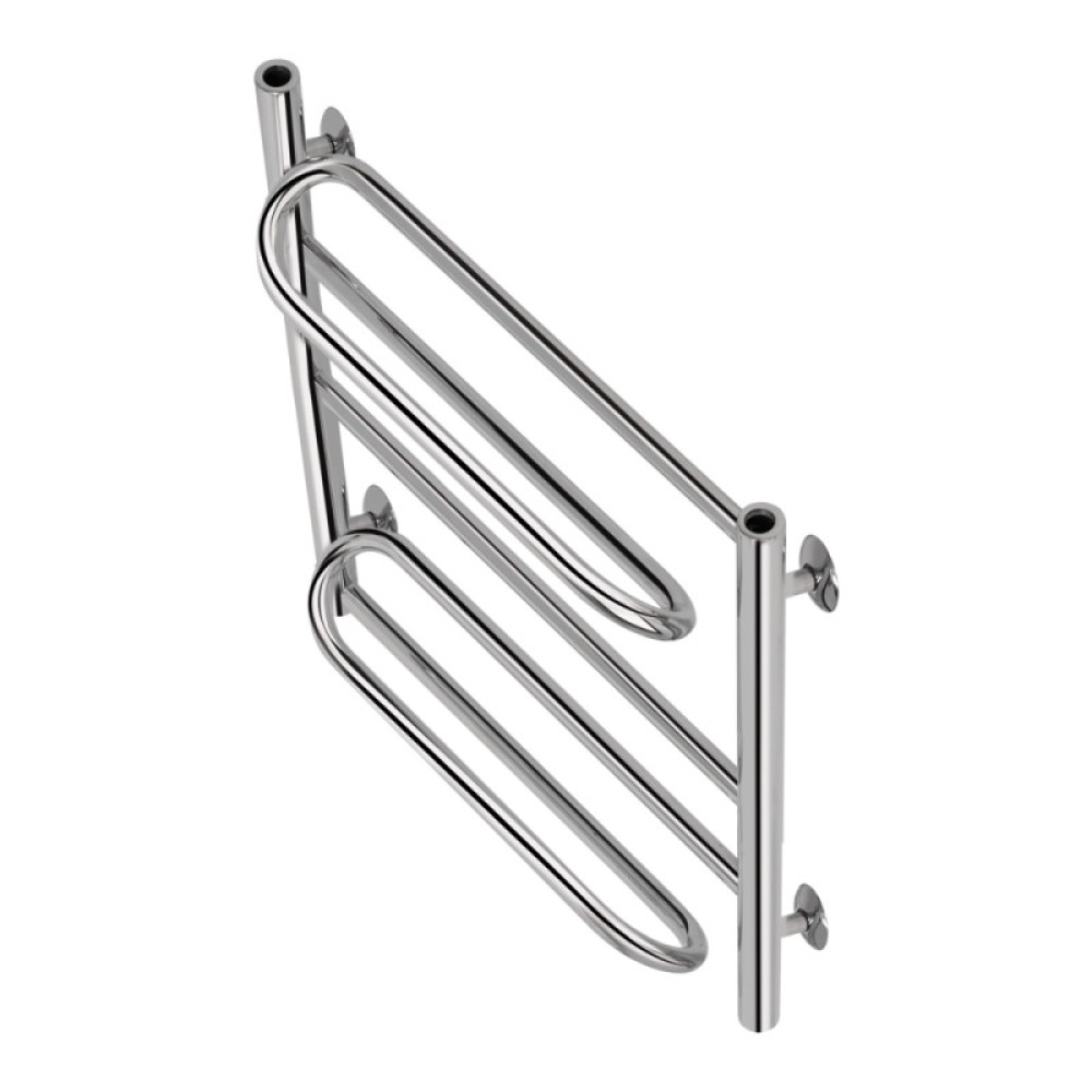 Водяна сушарка для рушників Lidz Zigzag (CRM) D32/20х1/2" 500x600 P2