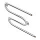 Водяна сушарка для рушників Lidz Snake (CRM) D25х1 / 2 "500x400