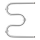Водяна сушарка для рушників Lidz Snake (CRM) D25х1 / 2 "500x400