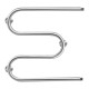 Водяна сушарка для рушників Lidz Snake (CRM) D25х1 / 2 "500x500
