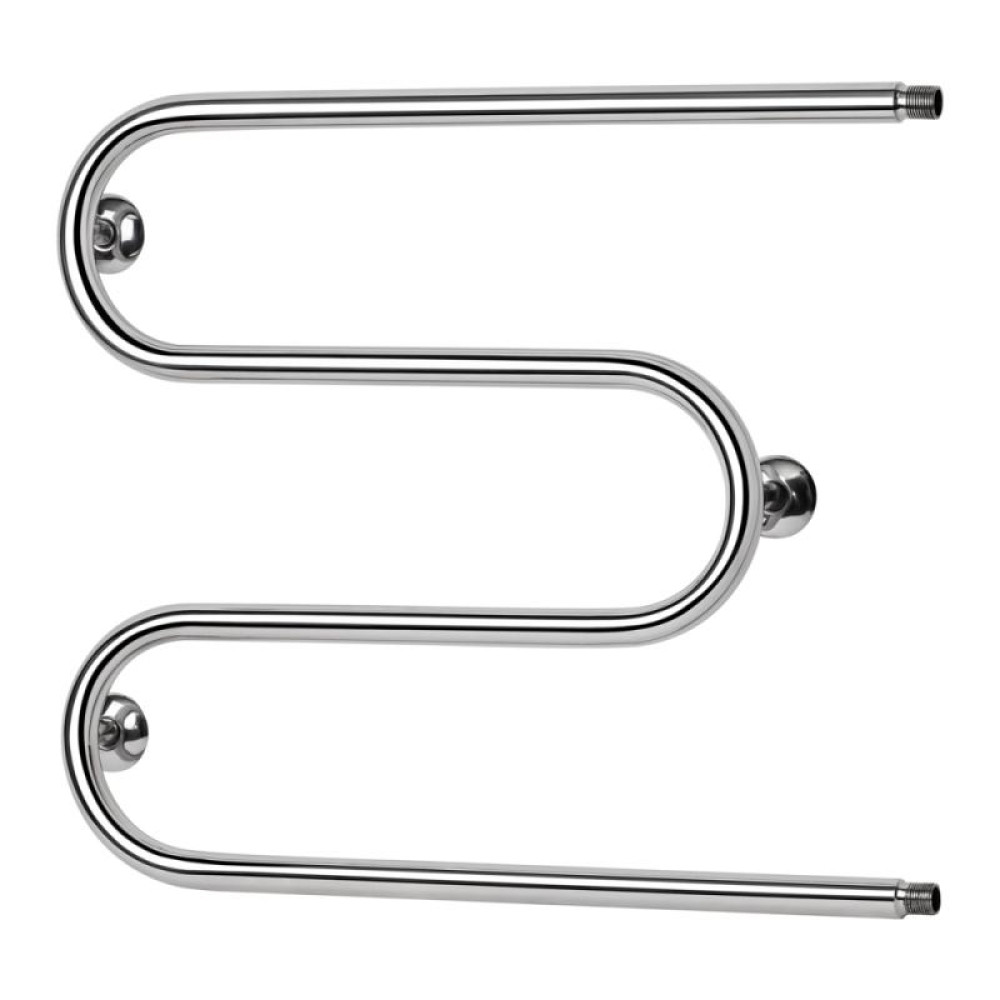 Водяна сушарка для рушників Lidz Snake (CRM) D25х1 / 2 "500x600