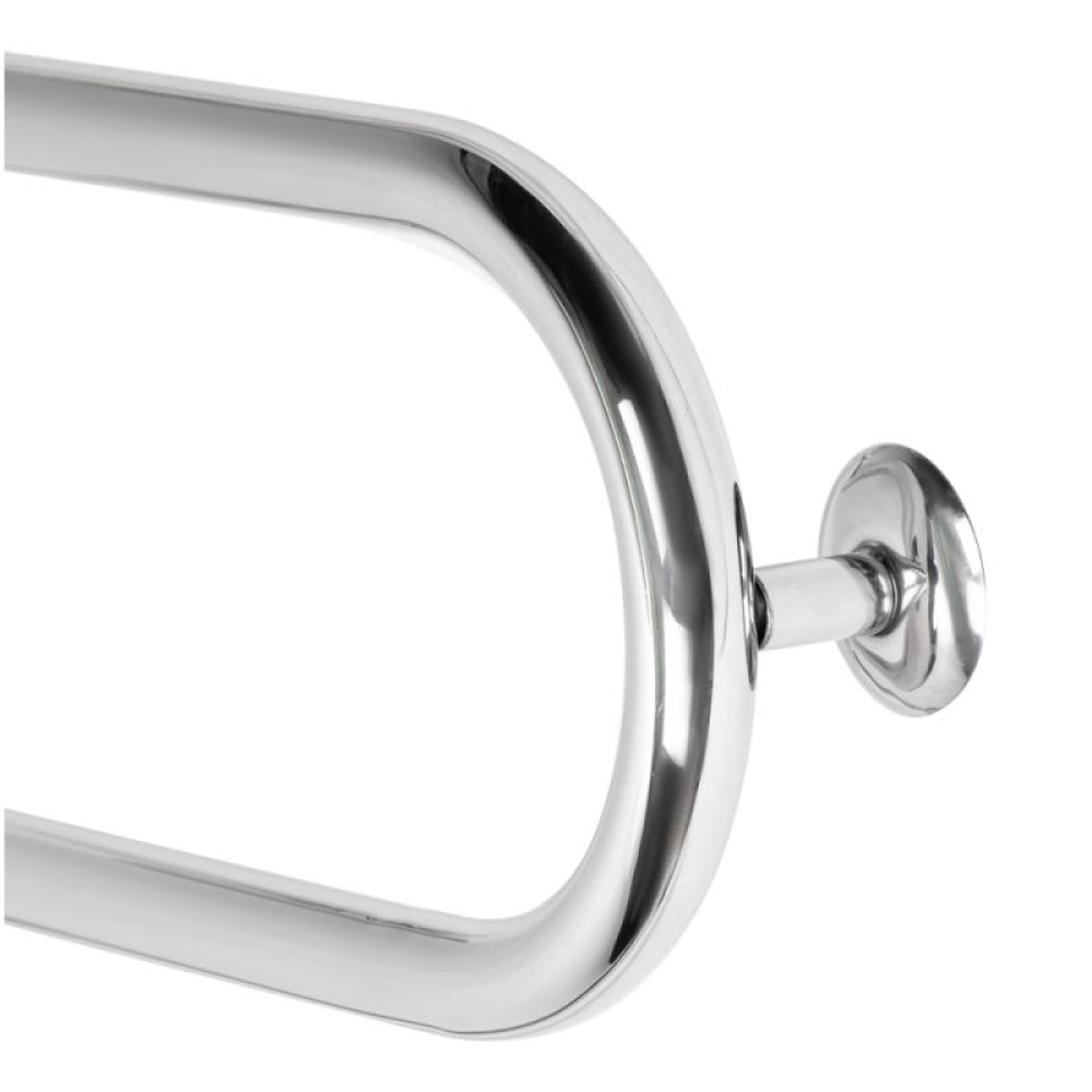 Водяна сушарка для рушників Lidz Snake (CRM) D25х1 / 2 "500x600
