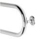 Водяна сушарка для рушників Lidz Snake (CRM) D25х1 / 2 "500x600