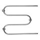 Водяна сушарка для рушників Lidz Snake (CRM) D25х1 / 2 "500x600